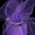 thumbnail image 1 of The Ribbon People Purple Contemporary Tulle Craft Ribbon 3 x 550 Yards, 1 of 1