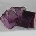 thumbnail image 1 of The Ribbon People Purple Wired Edge Craft Organza Ribbon 3" x 27 Yards, 1 of 2