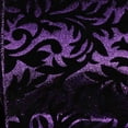 thumbnail image 1 of The Ribbon People Purple and Black Contemporary Wired Craft Ribbon 5" x 10 Yards, 1 of 2