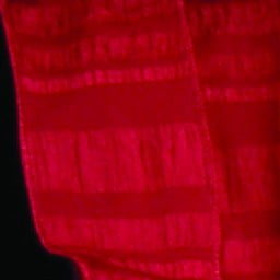 The Ribbon People Red Contemporary Striped Wired Craft Ribbon 2" x 20 Yards