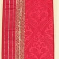 thumbnail image 1 of The Ribbon People Red Damask with Gold Stripes Wired Craft Ribbon 4" x 20 Yards, 1 of 2