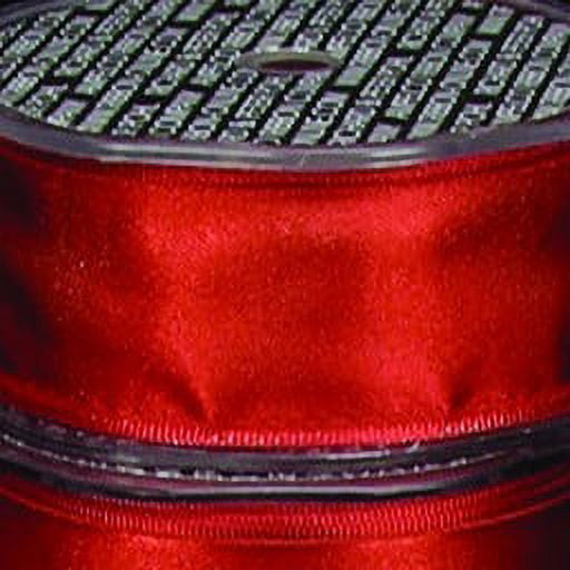 The Ribbon People Red Double Face Wired Craft Ribbon 1.5" x 44 Yards