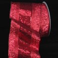 thumbnail image 1 of The Ribbon People Red Sequined Wired Craft Ribbon 4" x 10 Yards, 1 of 2