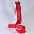 thumbnail image 1 of The Ribbon People Red Woven Edge Ruffles Craft Ribbon 1" x 60 Yards, 1 of 2