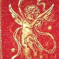 thumbnail image 1 of The Ribbon People Red and Gold Angel Wire Edged Craft Ribbon 2.5" x 20 Yards, 1 of 1