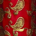 thumbnail image 1 of The Ribbon People Red and Gold Paisley Wired Craft Ribbon 6" x 20 Yards, 1 of 2