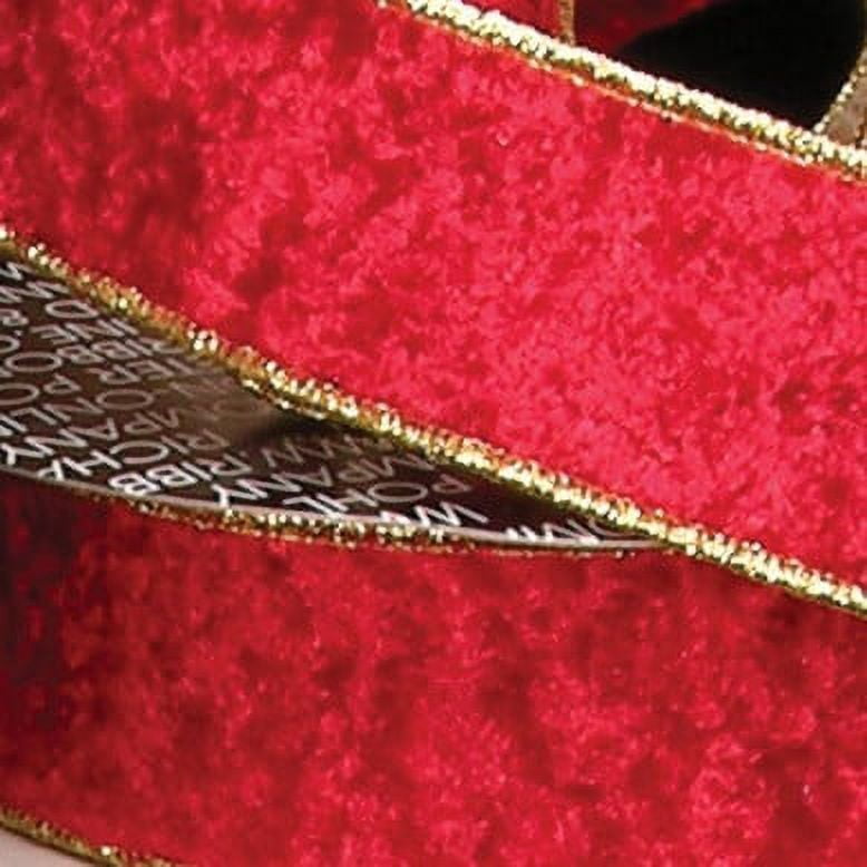 Persian Ribbon The Ribbon People Red and Gold Persian Craft Ribbon 2