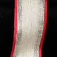 thumbnail image 1 of The Ribbon People Red and White Edged French Wired Craft Ribbon 1.25" x 22 Yards, 1 of 2