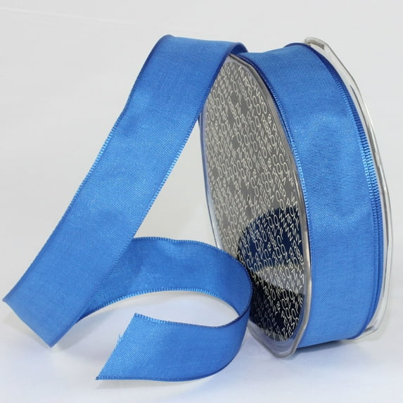 The Ribbon People Royal Blue French Wired Craft Ribbon 1" x 54 Yards