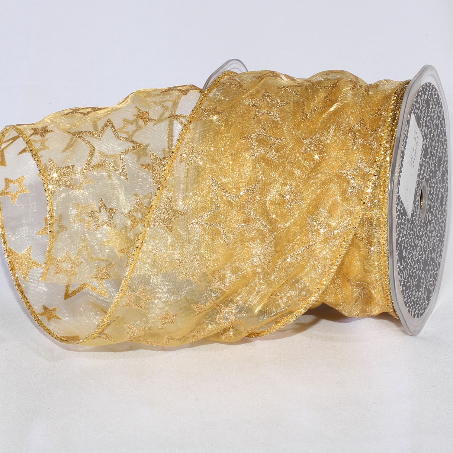 Sheer Copper Shimmering Super Star Wired Craft Ribbon 3