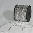 thumbnail image 1 of Silver Colored Mini Stars Acrylic Craft Ribbon 0.25" x 55 Yards, 1 of 2