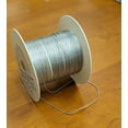 thumbnail image 1 of The Ribbon People Silver Metalized Fine Rope Cording Craft Ribbon 0.02" x 220 Yards, 1 of 2