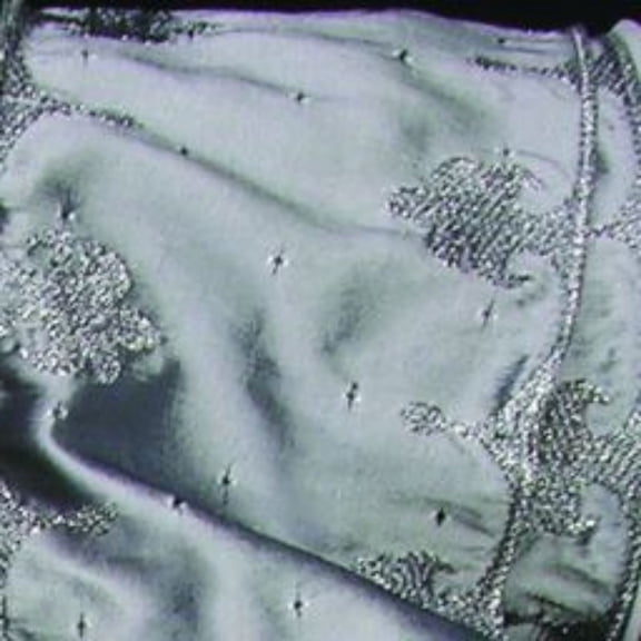 The Ribbon People Silver and Gray Shiny Craft Ribbon 4" x 10 Yards