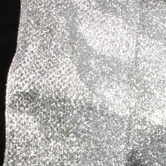 Premium Sparkling Silver Wired Glitter Craft Ribbon 3" x 40 Yards