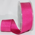 thumbnail image 1 of The Ribbon People Sparkly Fushia Taffeta Woven Edge Craft Ribbon 1.5" x 54 Yards, 1 of 2