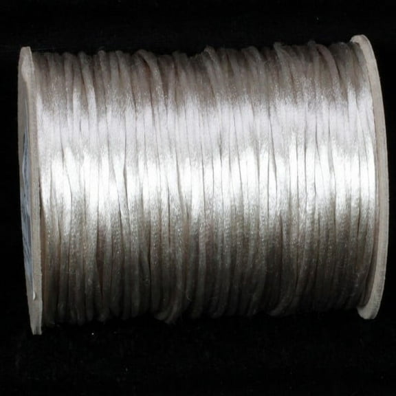 Tan Brown Solid Satin Cording Craft Ribbon 0.25" x 144 Yards