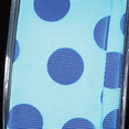 thumbnail image 1 of The Ribbon People Turquoise Blue Polka Dotted Wired Craft Ribbon 1.5" x 27 Yards, 1 of 1