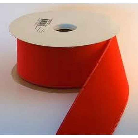 Red Creat Ribbon The Ribbon People Versatile Velvet Red Wired Craft Ribbon 5