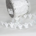thumbnail image 1 of The Ribbon People White Embossed Ghosts Craft Ribbon 1" x 20 Yards, 1 of 2