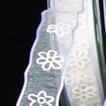 thumbnail image 1 of The Ribbon People White Floral Wire Edged Craft Ribbon 1.5" x 27 Yards, 1 of 1