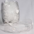 thumbnail image 1 of The Ribbon People White Organdy Roses and Pearls Wired Craft Ribbon 1" x 20 Yards, 1 of 2