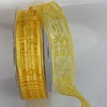 thumbnail image 1 of The Ribbon People Yellow Plaid French Wired Craft Ribbon 1" x 25 Yards, 1 of 2