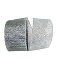 thumbnail image 1 of The Ribbon Roll - T97713W-070-10J, Grand Net Glitter Wired Edge Ribbon, Silver, 4 Inch, 25 Yards, 1 of 1