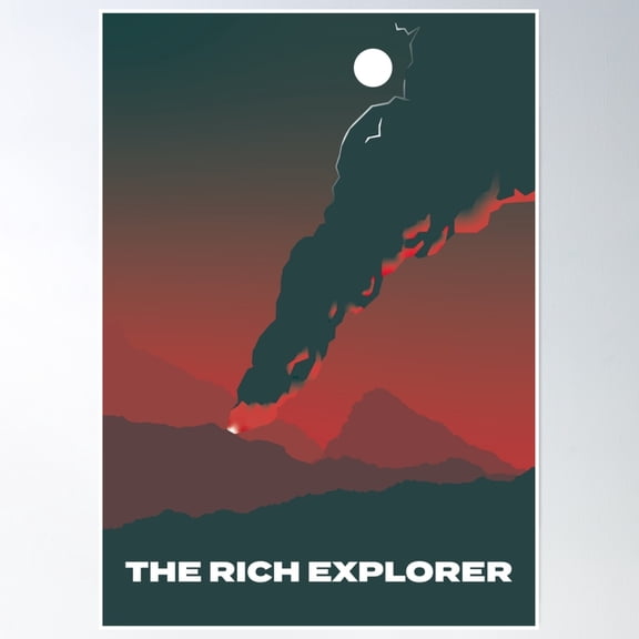 The Rich Explorer - Rimworld Poster Wall Art, Modern Wall Decor, 8x12 UNFRAMED