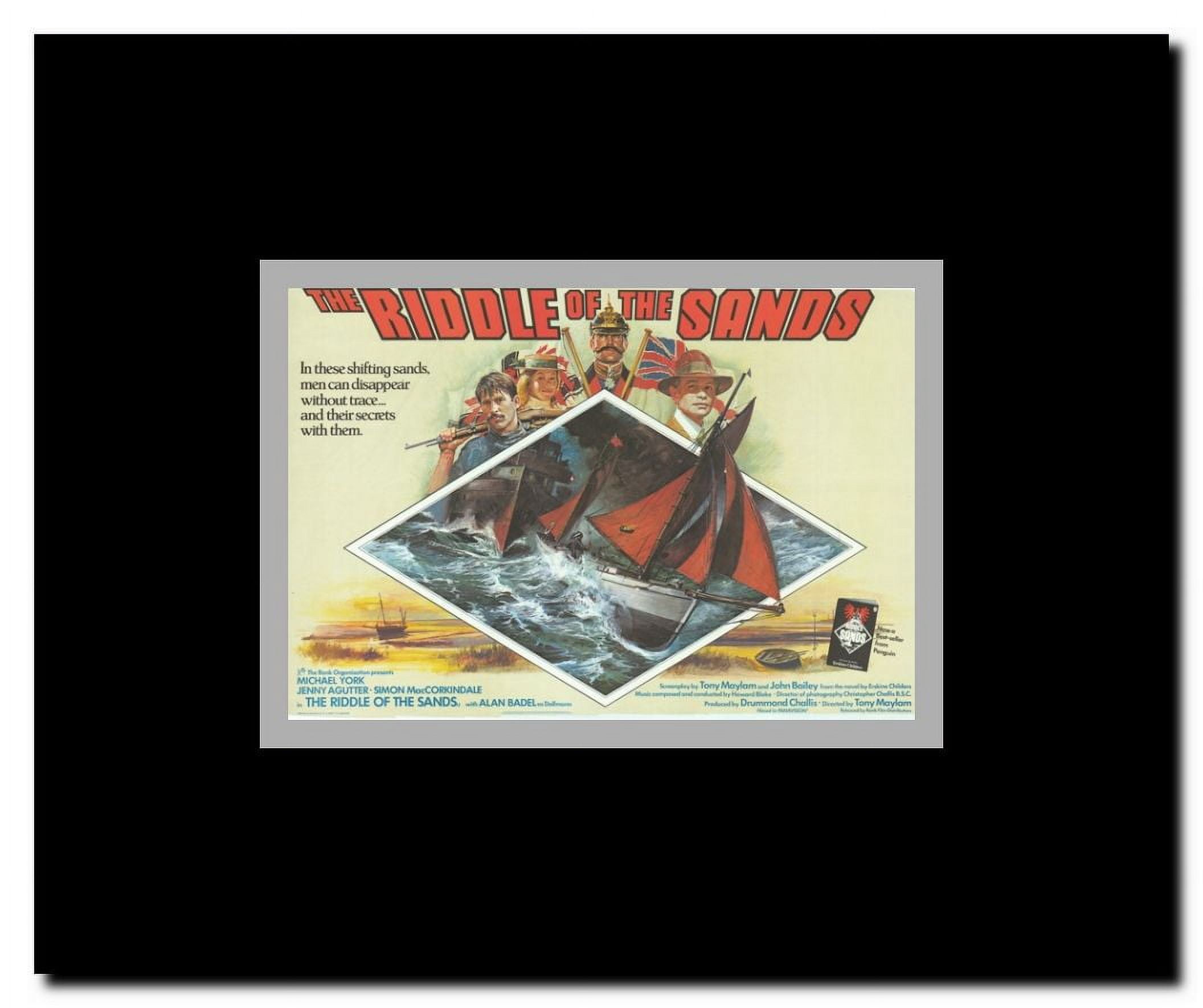 The Riddle of the Sands Framed Movie Poster