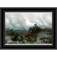 thumbnail image 1 of The Riddle of the Sphinx 24x18 Black Ornate Wood Framed Canvas Art by Dore, Gustave, 1 of 2