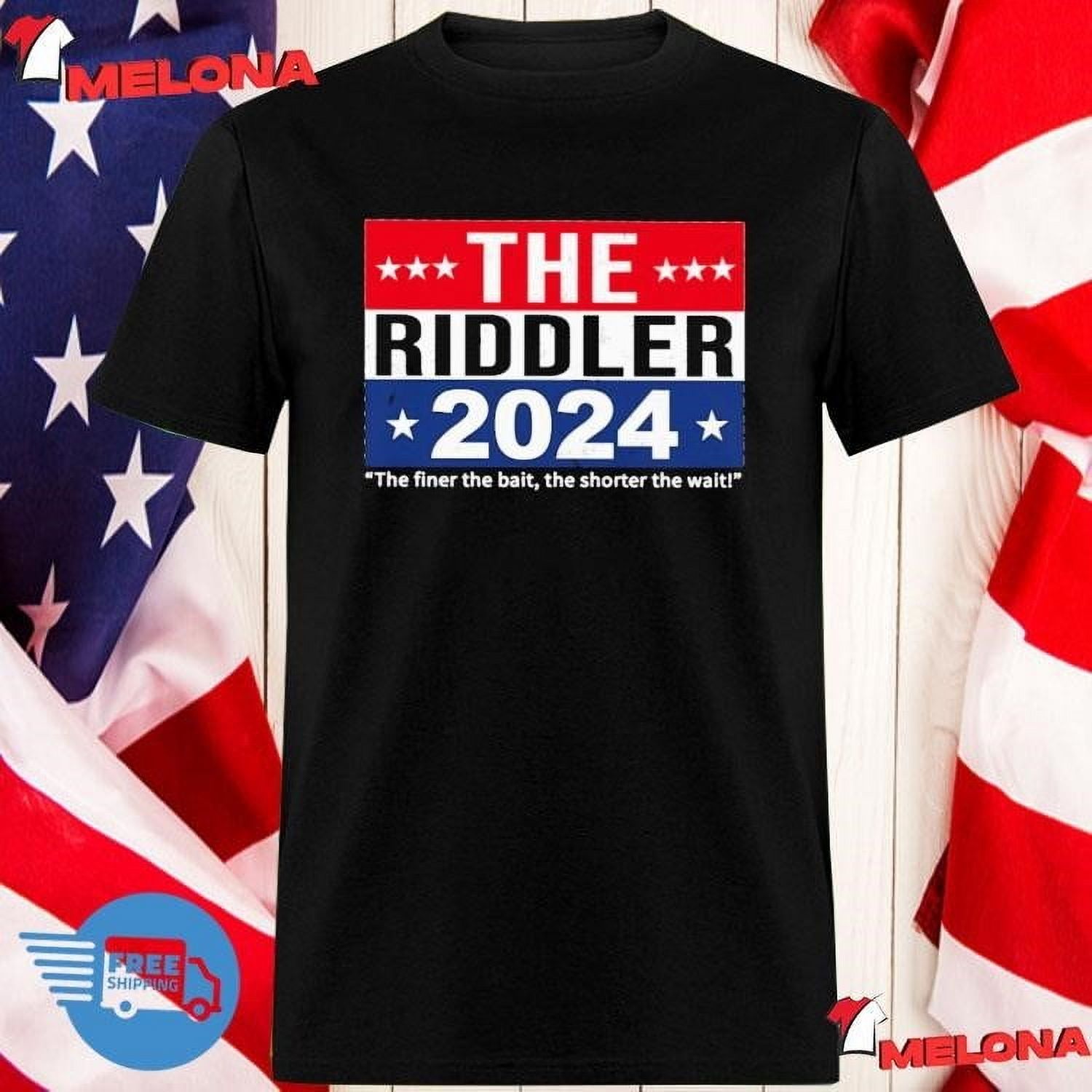 The Riddler 2024 The Finer The Bait The Shorter The Wait Shirt