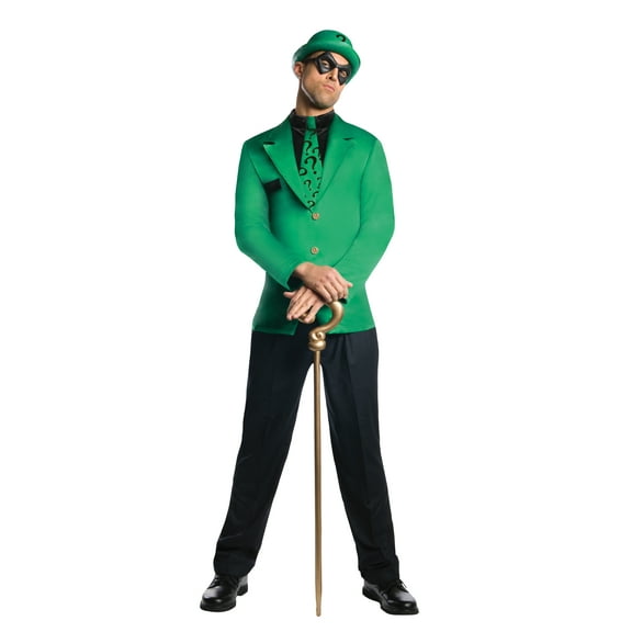 DC Super Villains The Riddler Costume for Adults by Rubies, Men's Large
