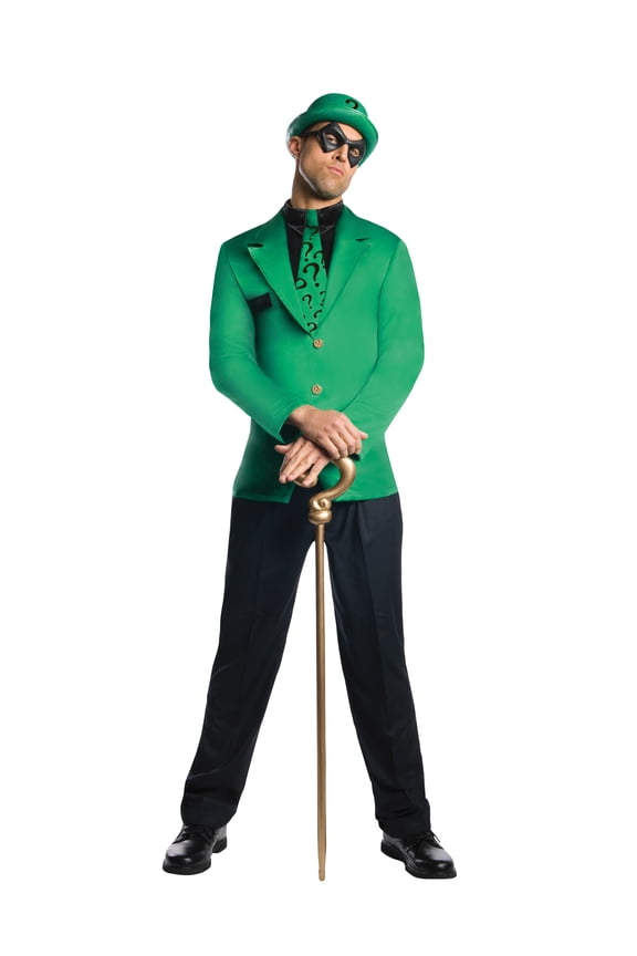 DC Super Villains The Riddler Costume for Adults by Rubies, Men's Large