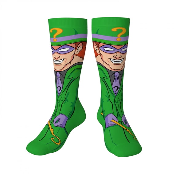 The Riddler Crossover Crew Socks