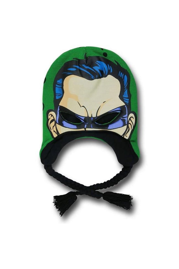 The Riddler Mask Peruvian Knit Hat