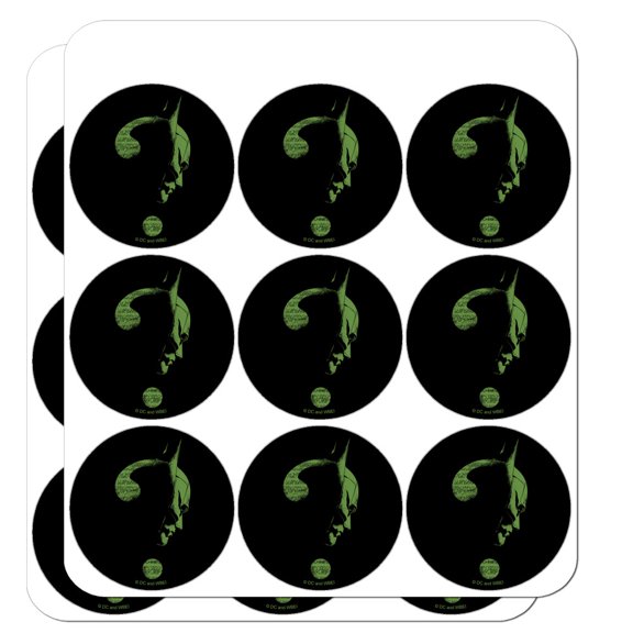 The Riddler's Question Mark Planner Calendar Scrapbooking Crafting Stickers