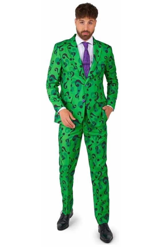 Men's Suits The Riddler - XL Green
