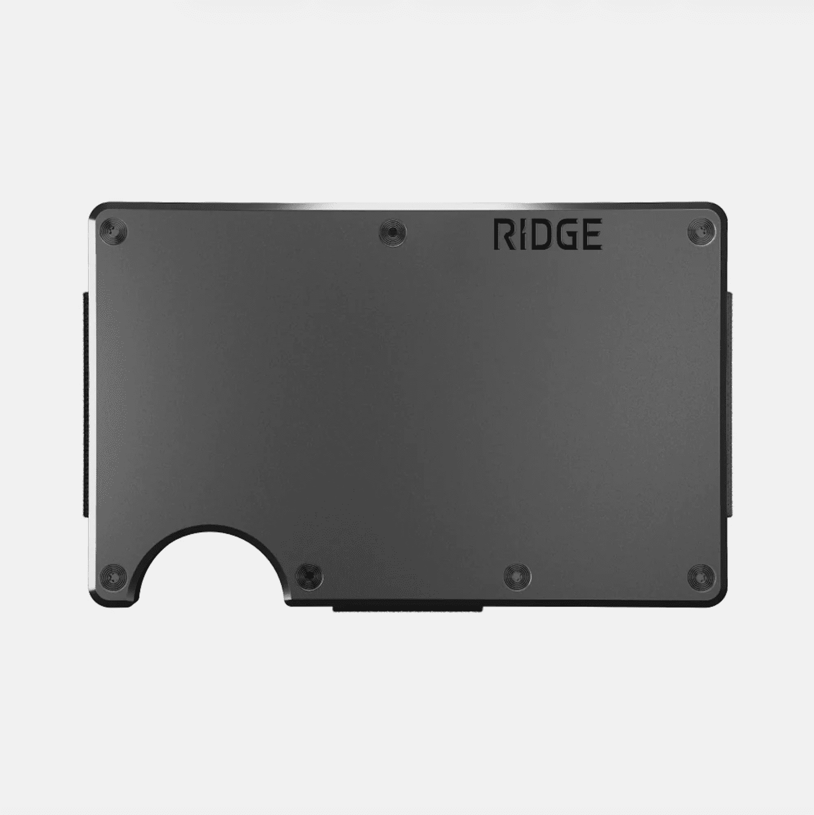 Wallet - Aluminum: Cash Strap - Gunmetal 2.0