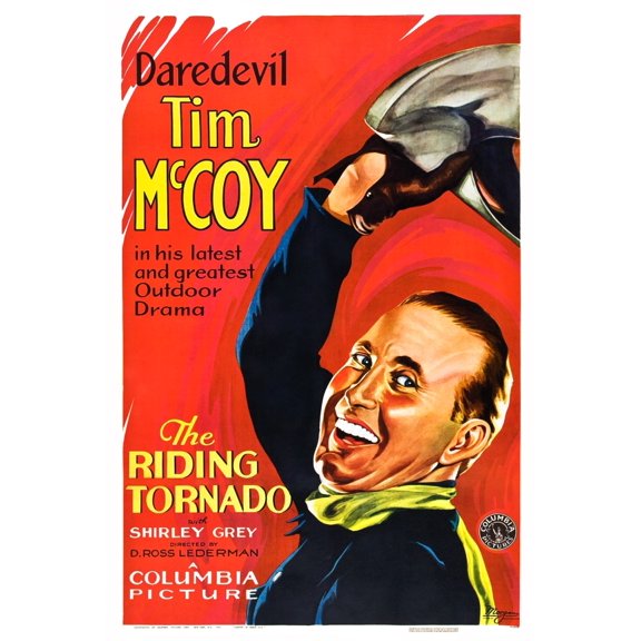 The Riding Tornado Canvas Art - (11 x 17)