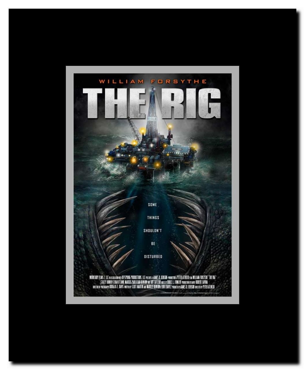 The Rig Framed Movie Poster