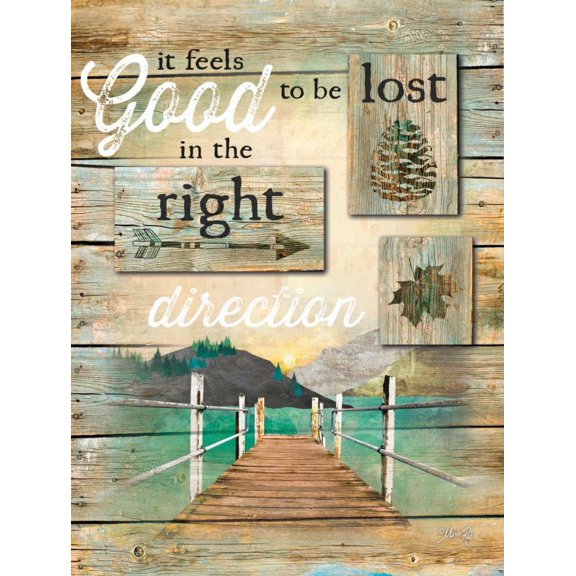 The Right Direction Poster Print by Marla Rae (24 x 36)