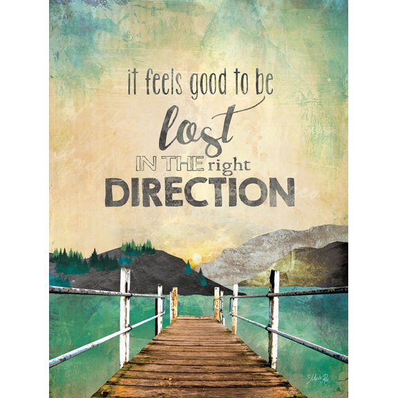 The Right Direction Poster Print by Marla Rae (24 x 36)