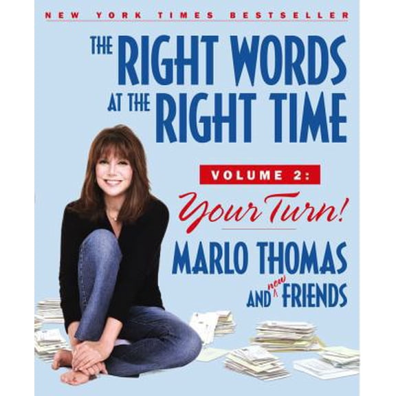 Pre-Owned The Right Words at the Right Time Volume 2: Your Turn! (Paperback) 0743497449 9780743497442