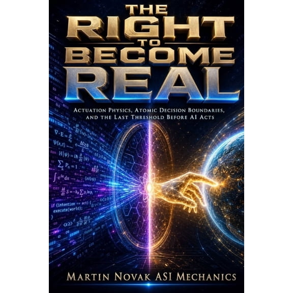 The Right to Become Real: Actuation Physics, Atomic Decision Boundaries, and the Last Threshold Before AI Acts, (Paperback)