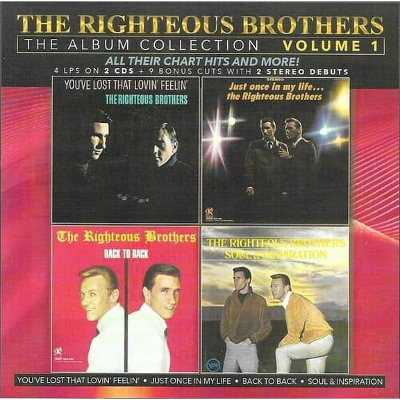 The Righteous Brothers - Album Collection, Vol. 1 - Music & Performance - CD