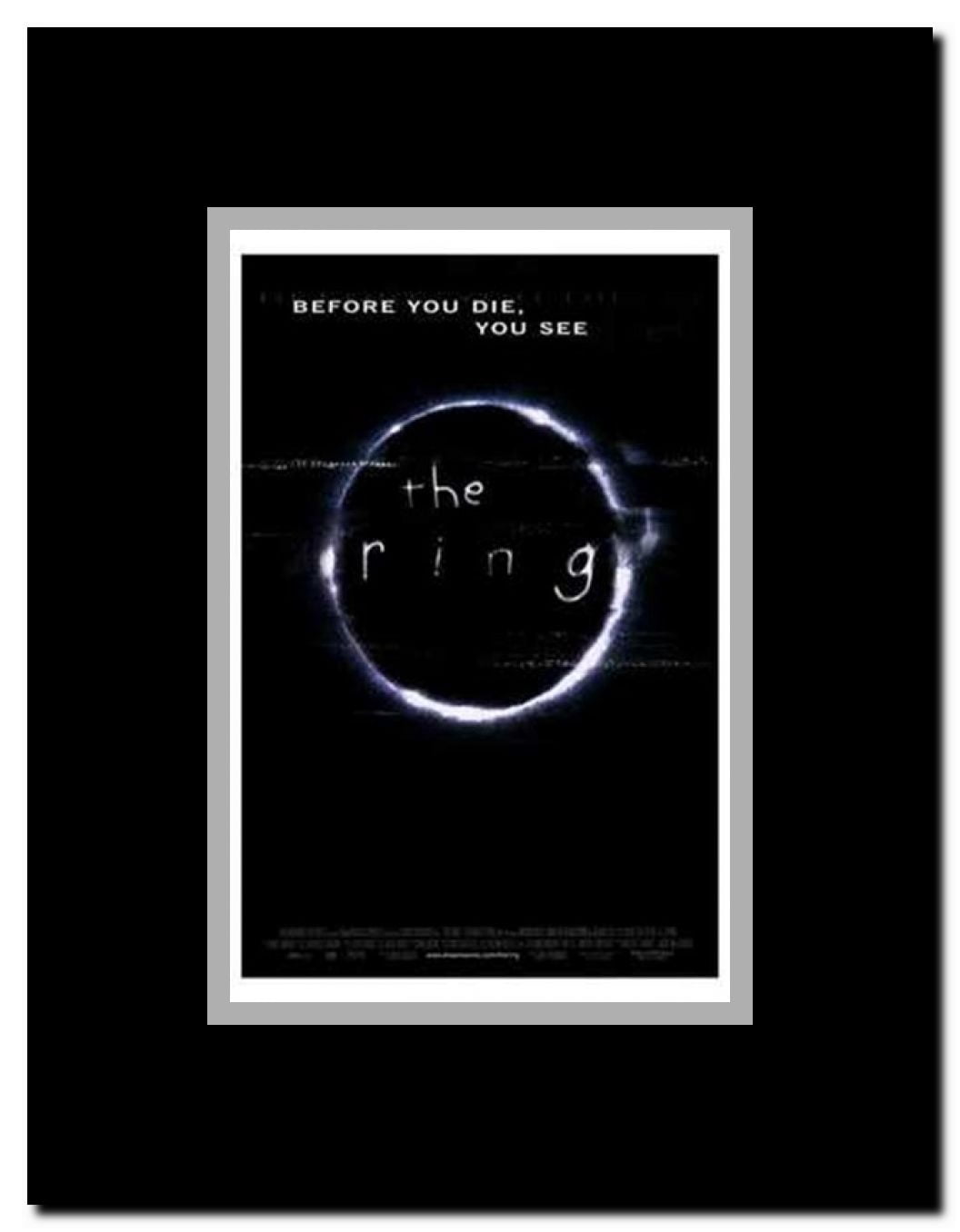 The Ring Framed Movie Poster