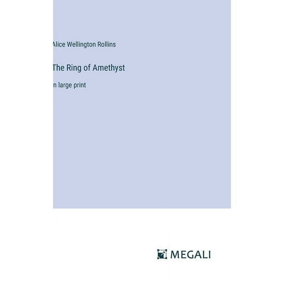 The Ring of Amethyst: in large print, (Hardcover)