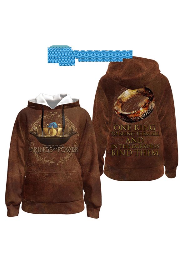 The Rings Of Power One Ring To Bring Them All Hoodie T-Shirt
