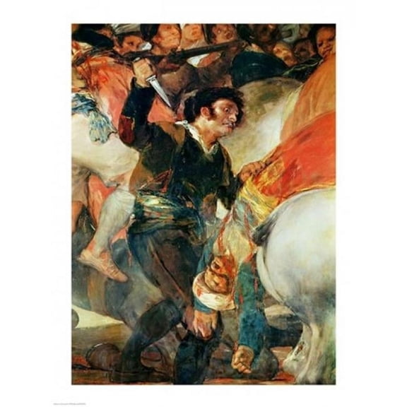 The Riot Against The Mameluke Mercenaries Poster Print by Francisco De Goya - 18 x 24 in.