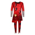 The Rise of Red Red Jumpsuit Costume Descendants Red Costume